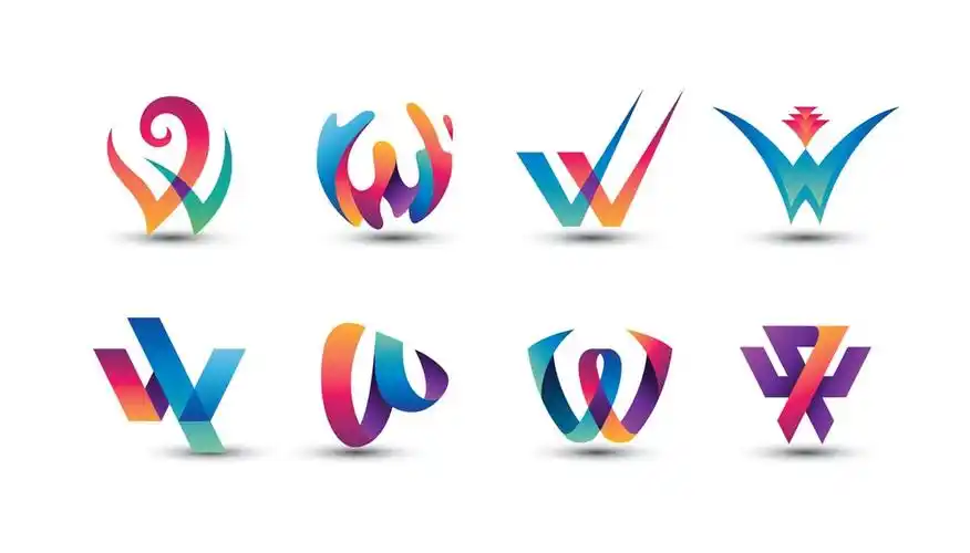 w字母的创意设计图片 第1页