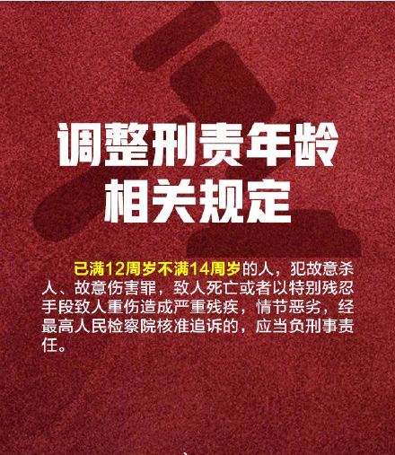 刑事责任年龄将个别下调至12周岁!冒名顶替上大学等行为将入刑!凤凰网