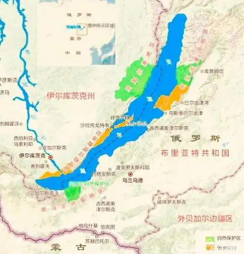 贝加尔湖…伴着歌声一路徜徉