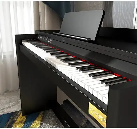 自营 莫森(mosen)智能电钢琴ms-103g白色电子数码钢琴88键 全新款 琴