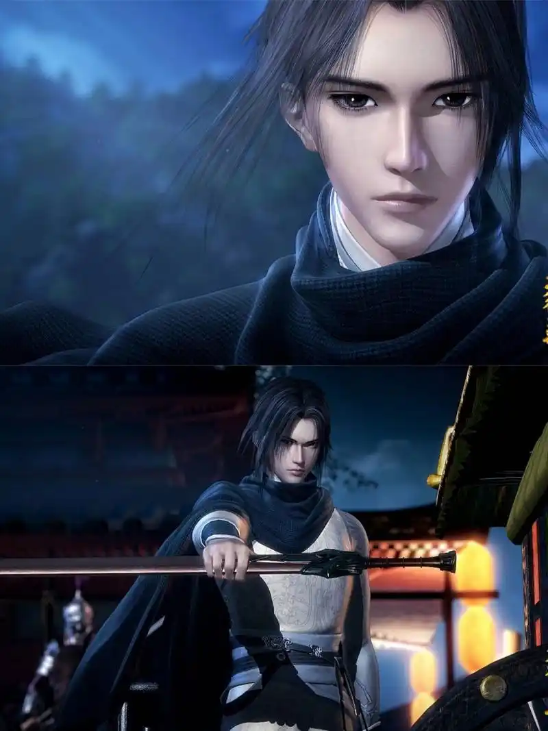 天行九歌盖聂 刚看的时候觉得卫庄年轻的时候挺帅的 结果盖聂一出来