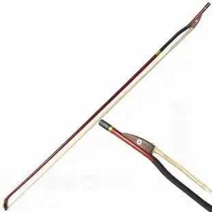 专业二胡琴弓白马尾演奏二胡配件弓子真马尾84cm厂家直销