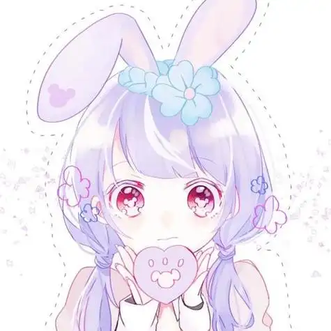 可爱萌天然呆闺蜜头像