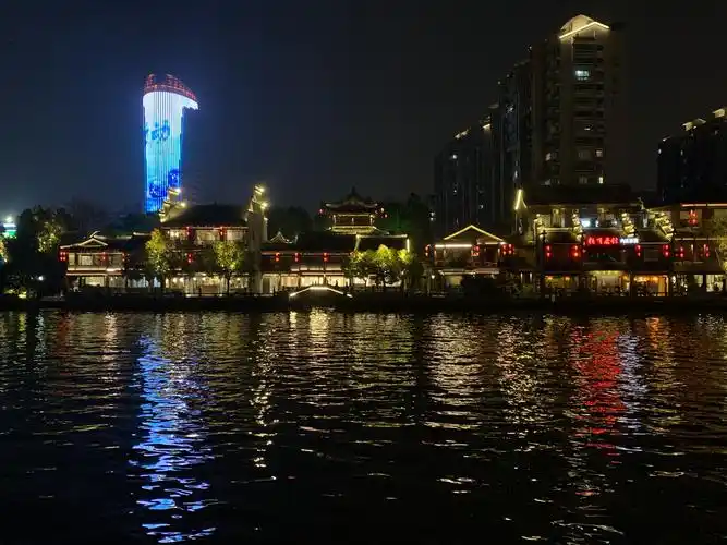 夜游京杭大运河-杭州段