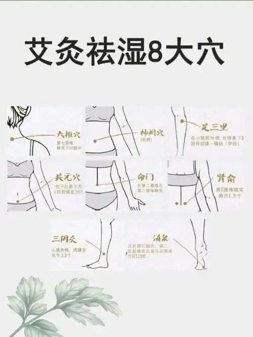 女性经常艾灸这8大穴位的好处你知道吗