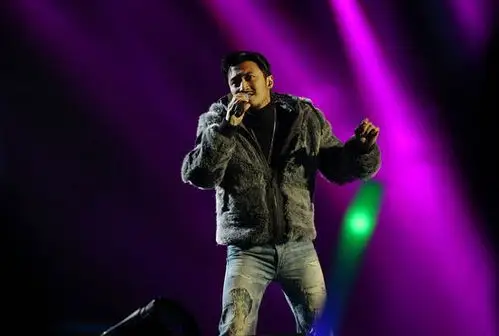 图文:江苏卫视跨年晚会--谢霆锋献唱经典