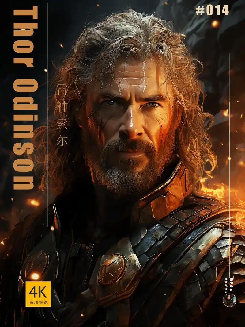 雷神索尔 #014.雷神索尔是漫威超级英雄,拥有强大的力量和 - 抖音