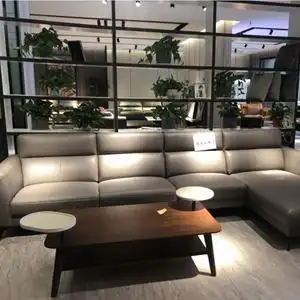 爱尔百兰7029#款现代轻奢风格客厅转角沙发,可定制,包安装.