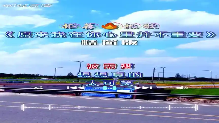 原来我在你心里并不重要只是偶而的被需要,永不言败
