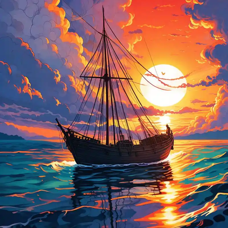 这组头像带你感受大海的壮阔与帆船的自由.