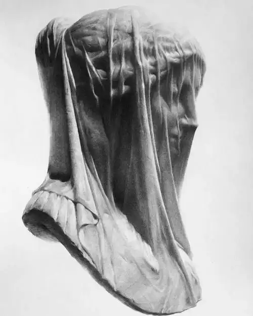 这种扎实的质感真的很吸引人,素描就应该有这样的表现力 ! - 元艺考