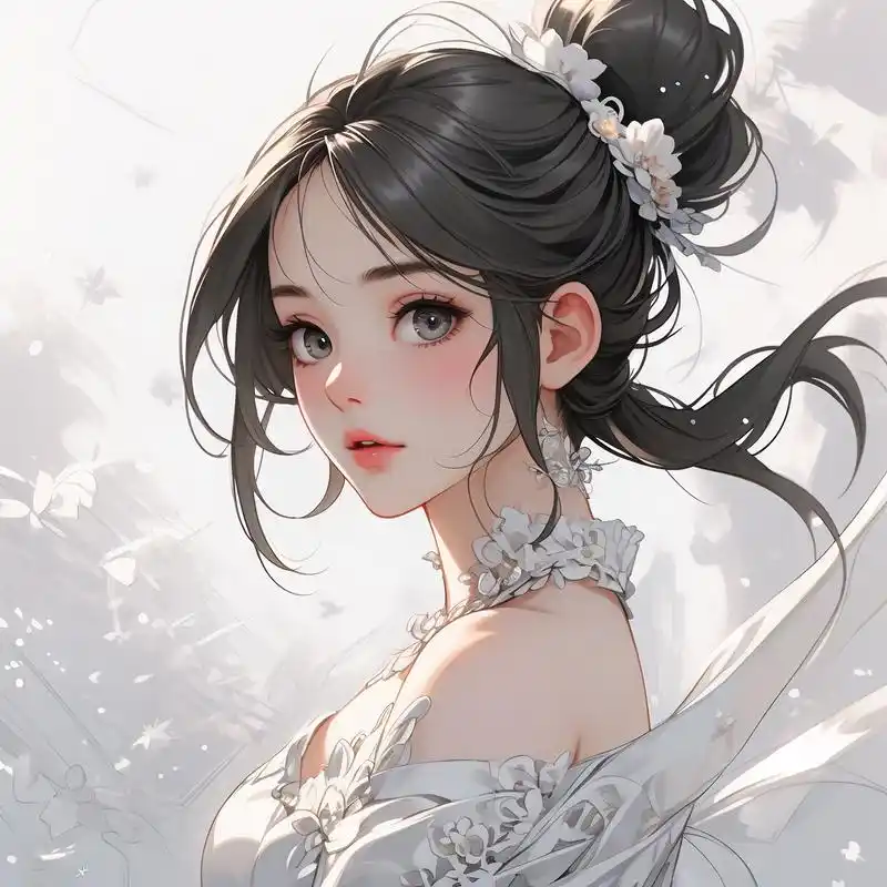 94 甜美仙气女生头像,你值得拥有93