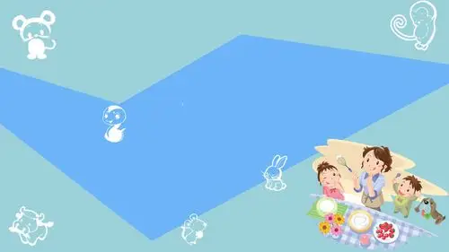 卡通儿童ppt模板