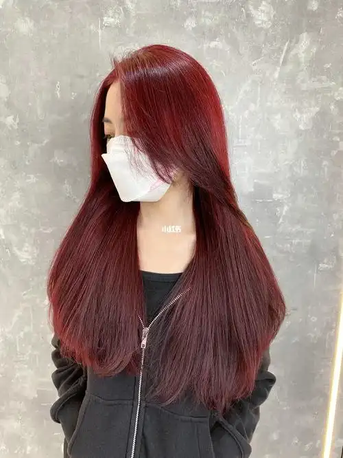 不需要漂的酒红色