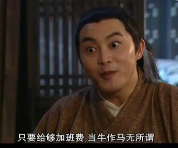 只要给够加班费当牛作马无所谓(武林外传)_给够_牛作马_加班费_外传