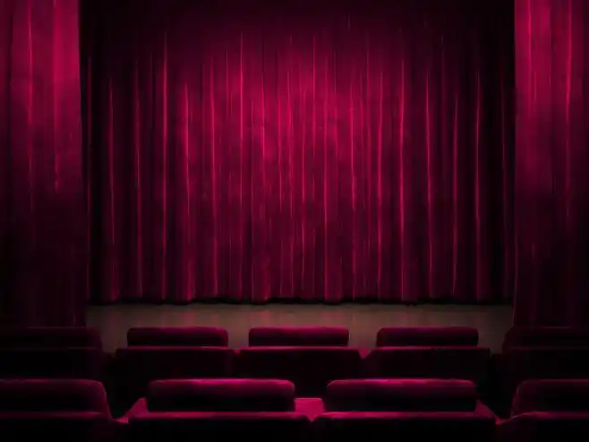 舞台幕布背景图片