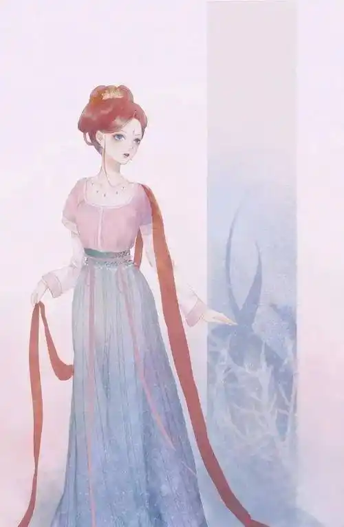 原创迪士尼公主穿汉服白雪公主萌萌哒艾莎女王的登场担当了