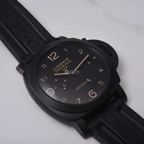沛纳海luminor 1950系列黑陶瓷机械腕表