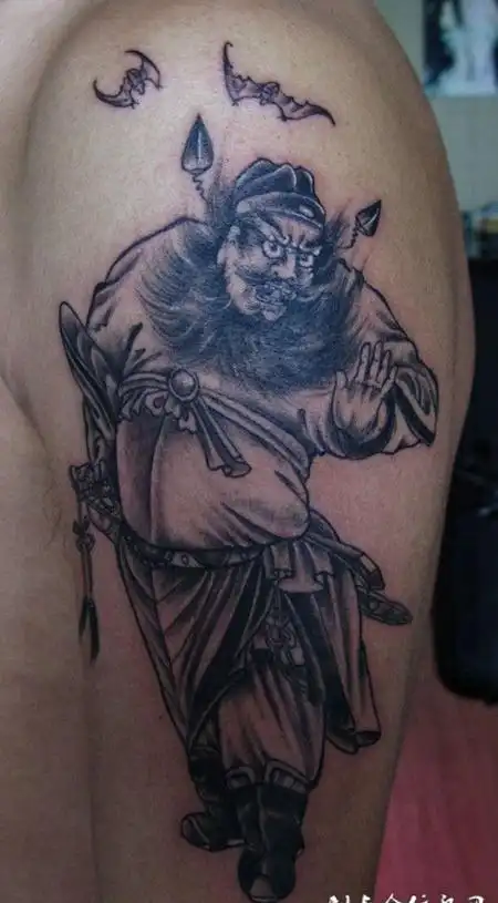 钟馗纹身_钟馗纹身图案_纹身钟馗图片大全_第9页 - 纹身秀