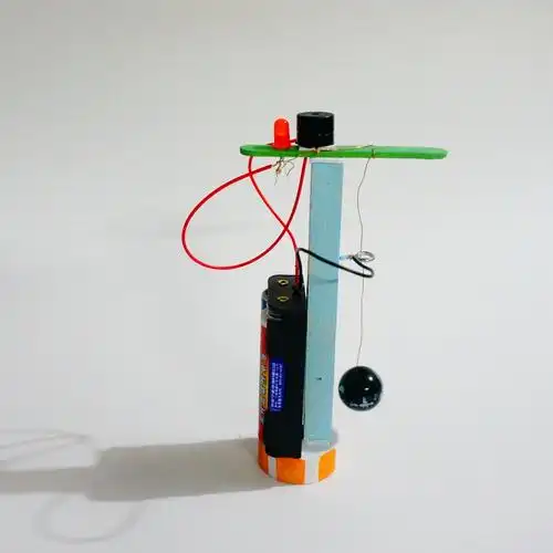 diy科技小制作 地震报警器幼儿园玩具培训材料然锐2016新品 然锐