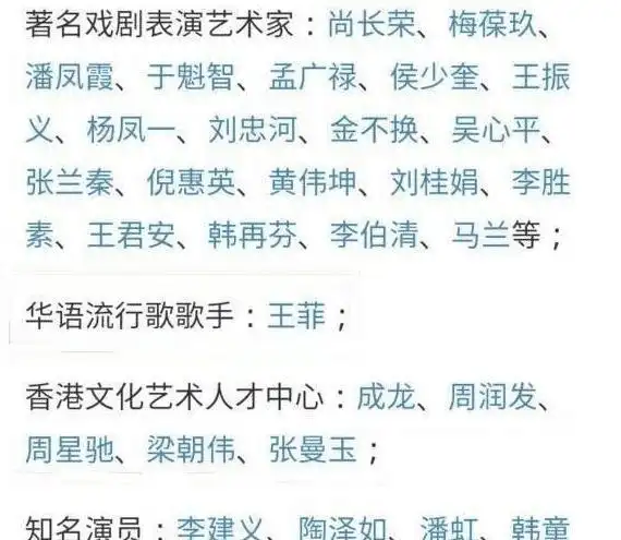 整个娱乐圈被打脸国家一级演员名单出来流量明星无一上榜