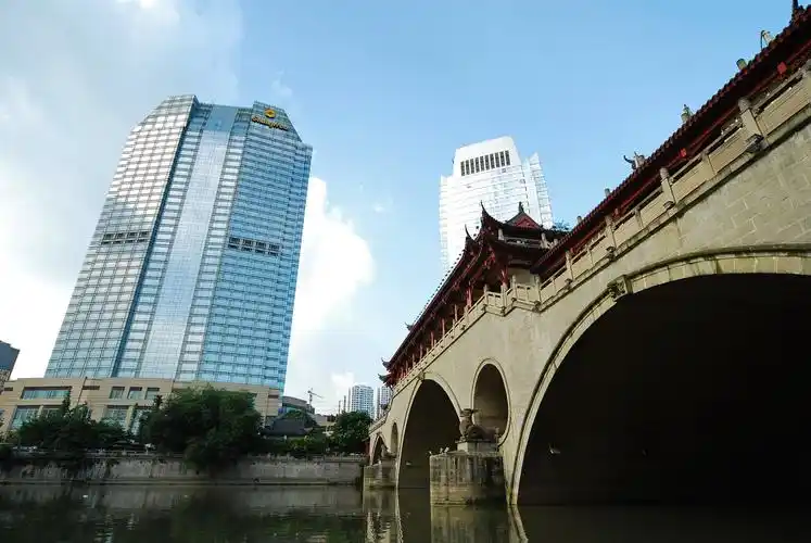 四川成都安顺桥风景图片四川成都安顺桥