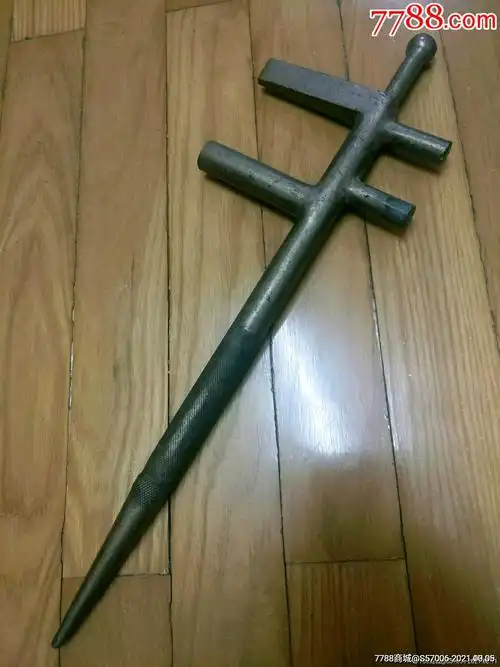 民国独门兵器铜拐子(包快递)