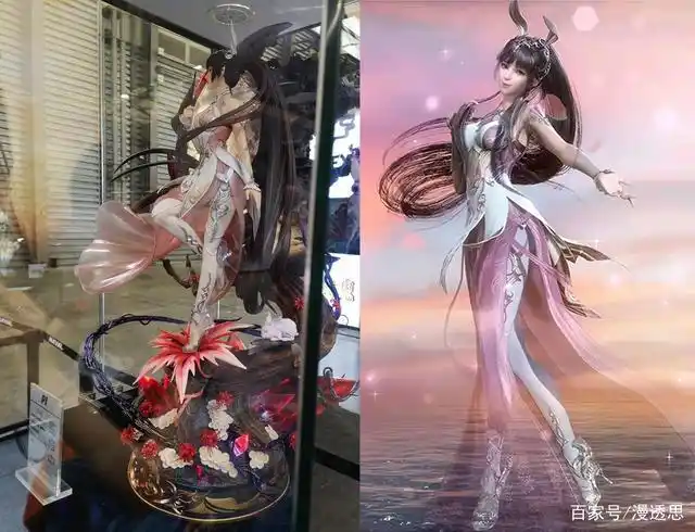 斗罗大陆:小舞成年后的"等身"手办,细节很到位,就是腿有点短