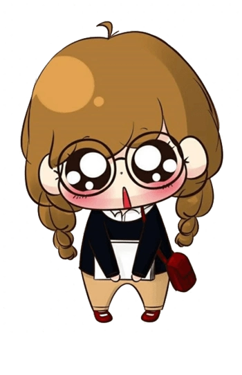 卡通可爱大眼睛女孩6