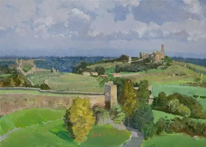 丁一林风景写生合集附新作品