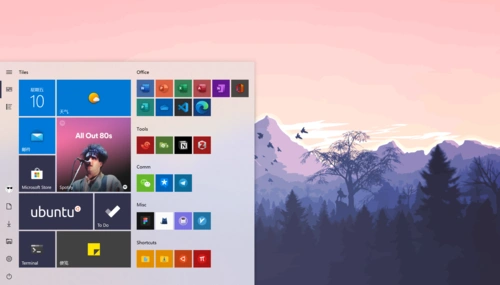 用tileiconifier 自定义 windows 开始菜单图标