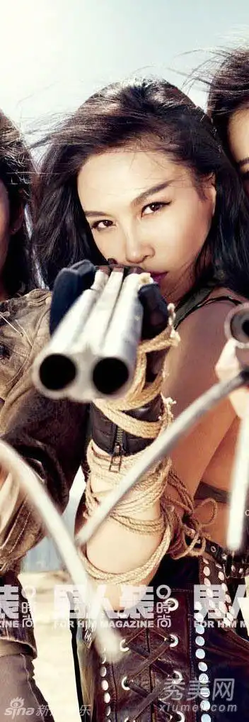 张蓝心《男人装》性感特工演绎猎梦骑士(4)