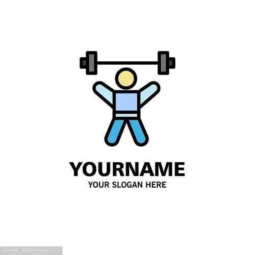 体育健美操商家运动员健身头像