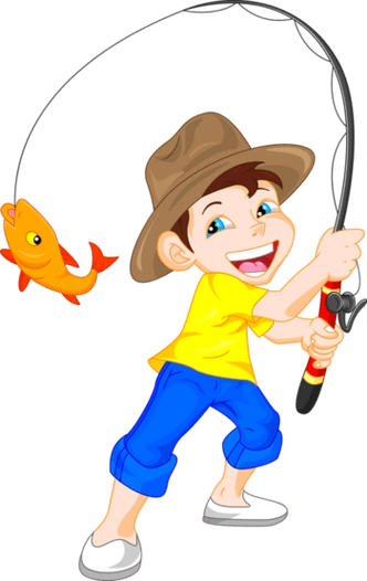 卡通手绘钓鱼男孩小男孩爱钓鱼简笔画卡通卡通人物钓鱼的小男孩简笔画