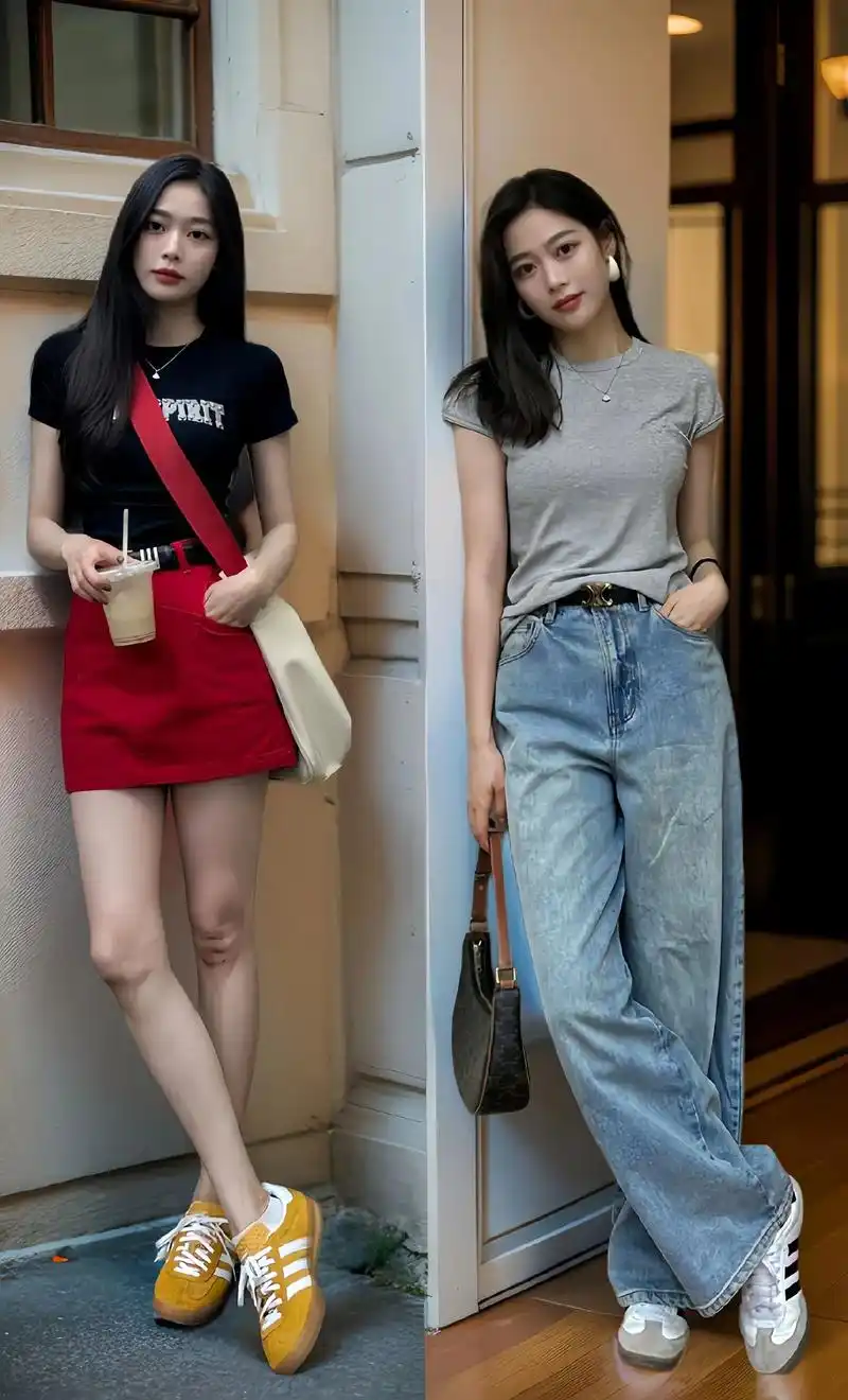 95短裙穿搭攻略 短裙是展现青春活力的必备单品!搭配简单的  - 抖音