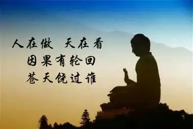 人在做 天在看因果有轮回苍天饶过谁