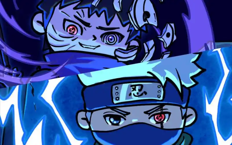 【ipad绘画·火影】卡卡西vs带土「情侣空间」