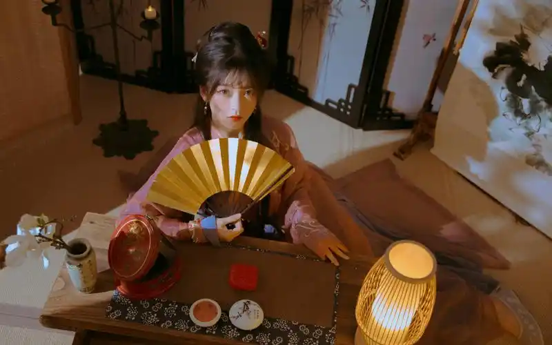 汉服美女古风唯美高清桌面壁纸-美女壁纸-壁纸下载-美桌网