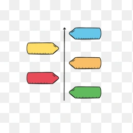 手绘ppt目录元素