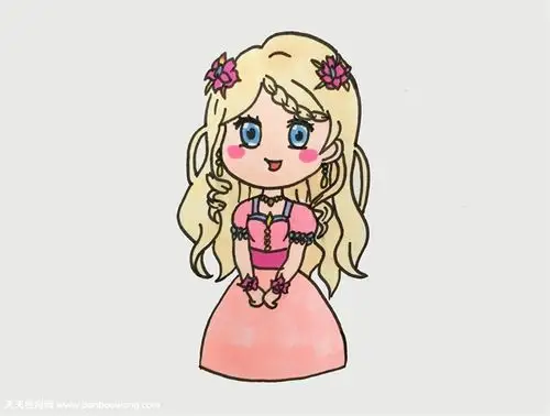 灵公主怎么画才漂亮