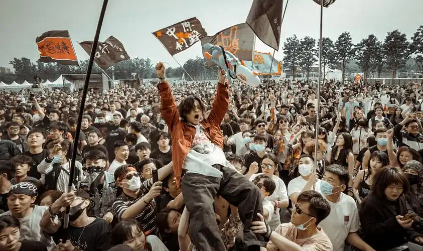 2021济南迷笛音乐节战国舞台下