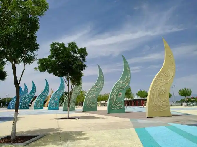 302.游览银川的"中国花卉博览园"