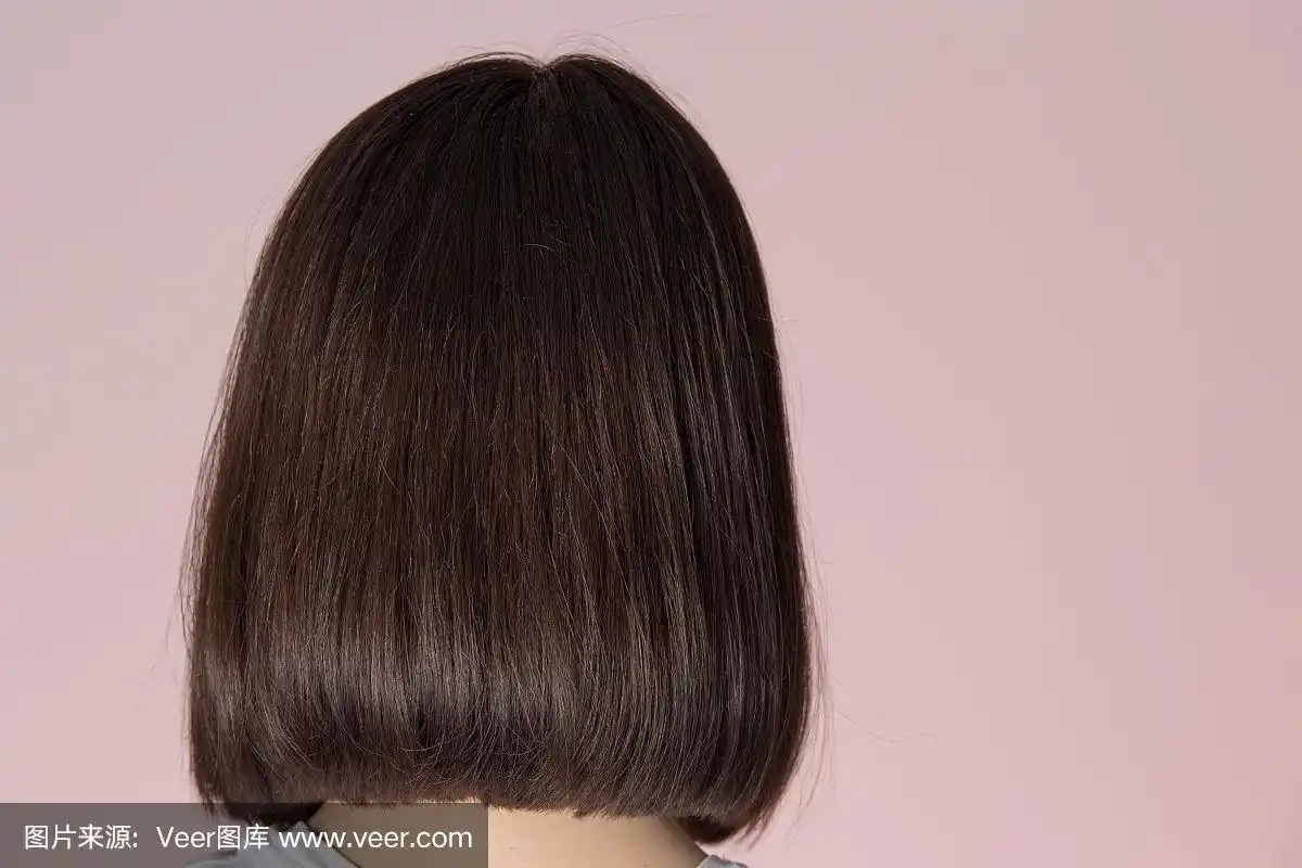 从后面看波波发型