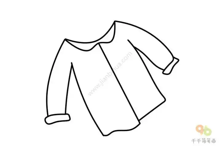 简笔画卡通上衣