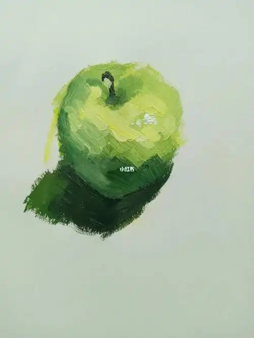 苹果  #水粉画  #水粉  #水果