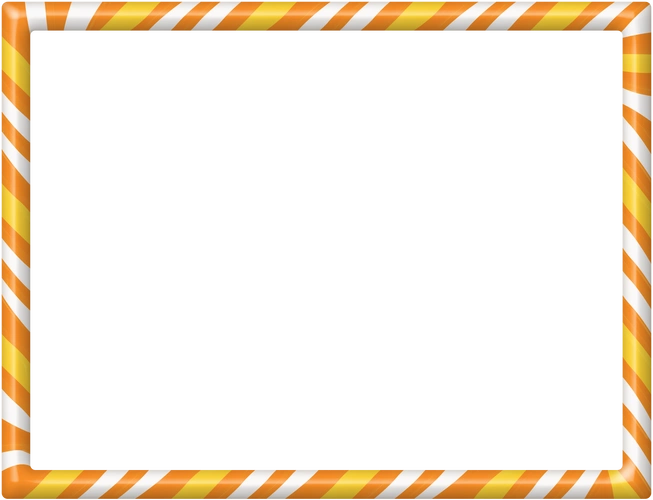 彩色长方形边框