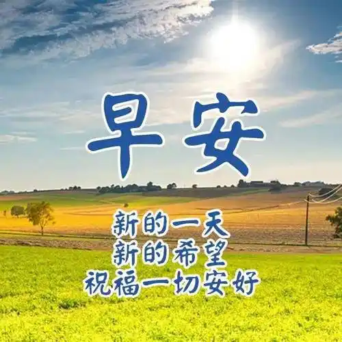 原创8张有创意的朋友早上好免打字图片温馨的早上好问候语图片带字