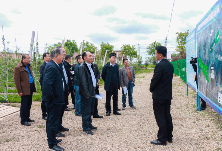 省统计局党组书记,局长陈波深入公司苹果产业园调研 – 甘肃齐翔