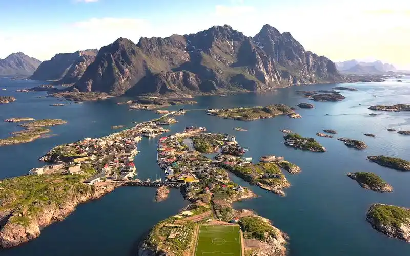 轻松治愈音乐,挪威4k 60帧高清的壮丽美景|视角,听觉全方位体验