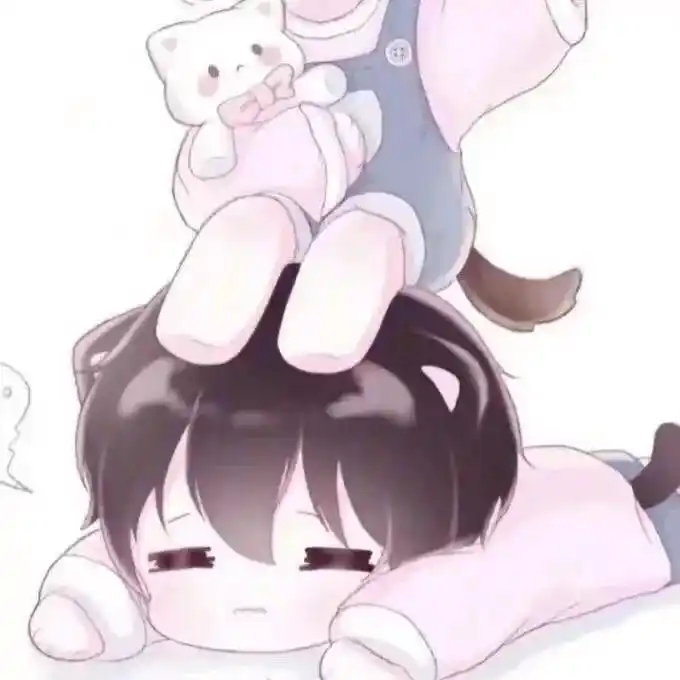 巨可爱动漫情侣头像/你的她是不是也是这样的萌萌可爱呢